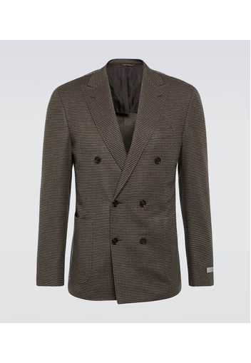 Blazer aus Wolle und Kaschmir