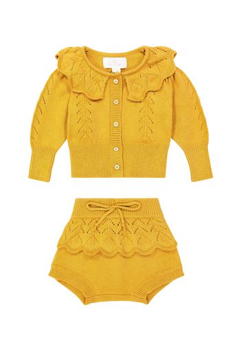 Baby Set Francesca aus Cardigan und Shorts