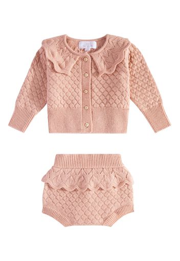 Baby Set Francesca aus Cardigan und Shorts