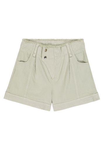 Shorts aus Chevron-Baumwolle