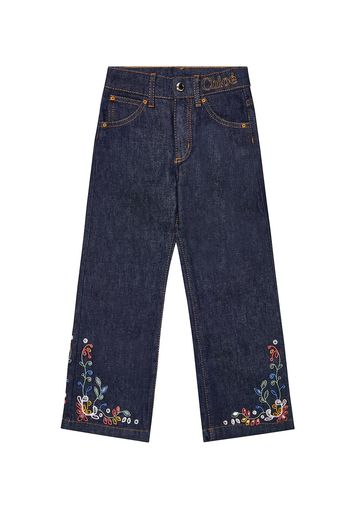 Bestickte Jeans