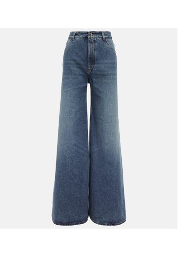 High-Rise Wide-Leg Jeans