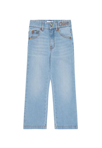 Bestickte Jeans