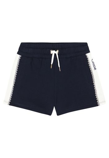 Shorts aus Baumwolle