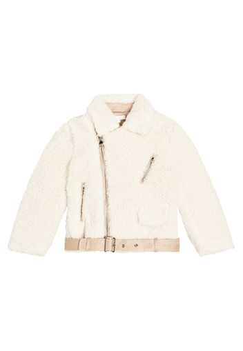 Jacke aus Faux Shearling