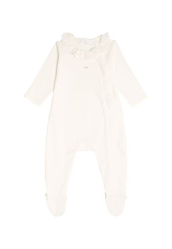 Baby Set aus Strampler und Schnuffeltuch