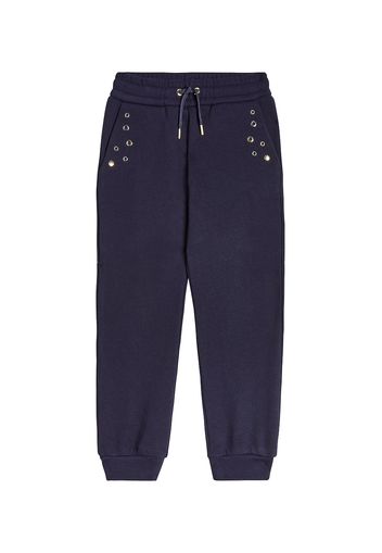 Chloé Kids Jogginghose aus Baumwoll-Jersey