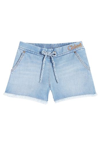 Chloé Kids Jeansshorts