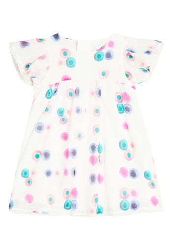 Chloé Kids Baby Bedrucktes Kleid aus Baumwolle