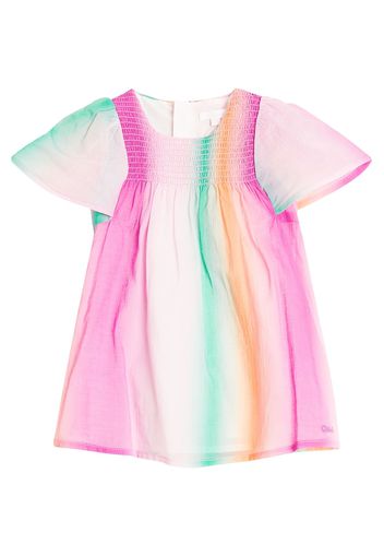 Chloé Kids Baby Kleid aus Baumwolle