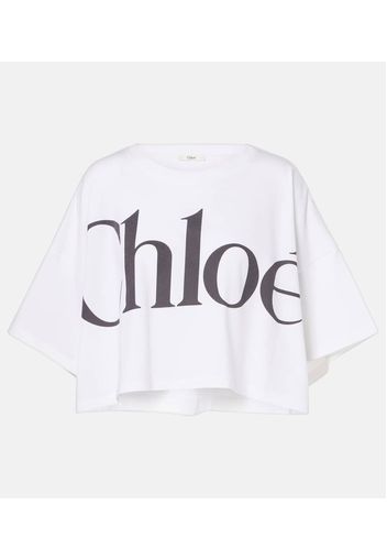 Chloé T-Shirt aus Baumwoll-Jersey