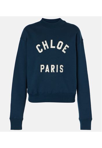 Chloé Sweatshirt aus Baumwoll-Fleece