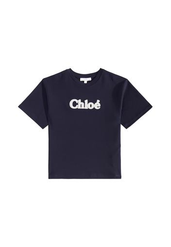 Chloé Kids T-Shirt aus Baumwolle