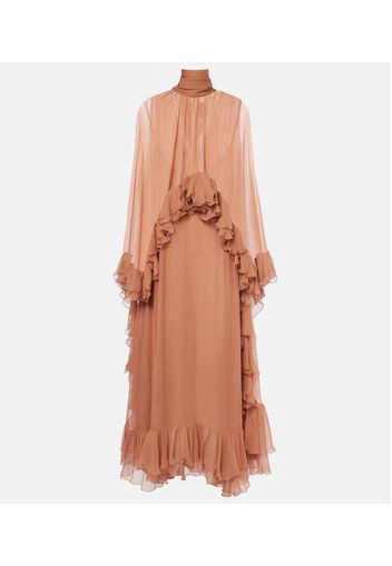 Chloé Robe aus Seidenmusselin