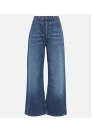 High-Rise Wide-Leg Jeans