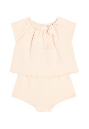 Chloé Kids Baby Spieler aus Baumwolle