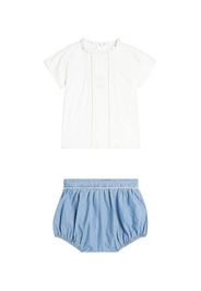 Chloé Kids Baby Set aus Bluse und Höschen