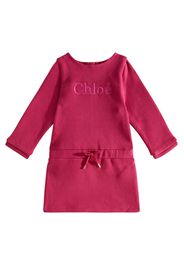 Chloé Kids Baby Kleid aus Baumwolle