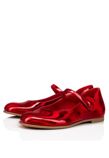 Ballerinas Melodie Chick aus Metallic-Leder