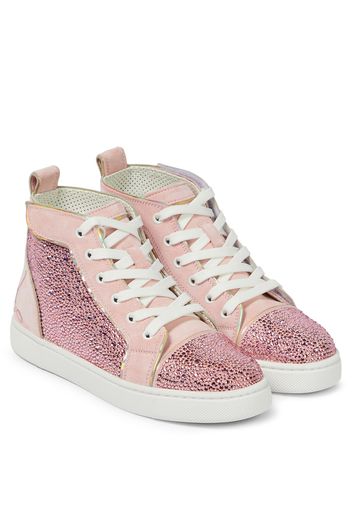 Sneakers Funnytopi Strass aus Leder