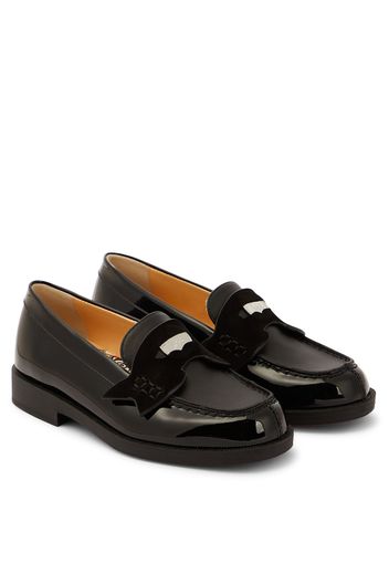 Loafers Mini Penny aus Lackleder