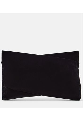 Clutch Loubitwist Small aus Samt