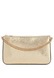 Clutch Loubila aus Metallic-Leder