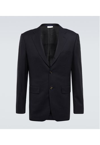 Einreihiger Blazer aus Wolle