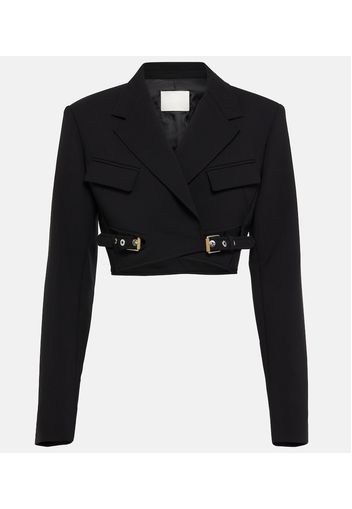 Cropped-Blazer Interlock