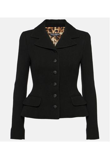 Blazer aus Wolle