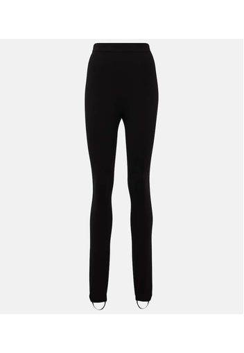 High-Rise Steg-Leggings