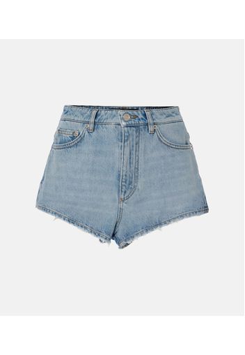 High-Rise Jeansshorts