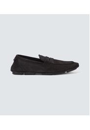 Loafers aus Veloursleder