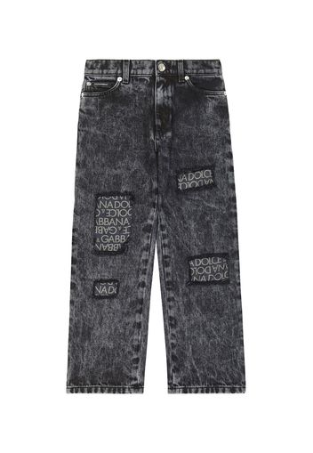 Jeans DG aus Baumwolle und Seide