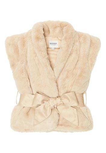 Weste Carline aus Faux Fur