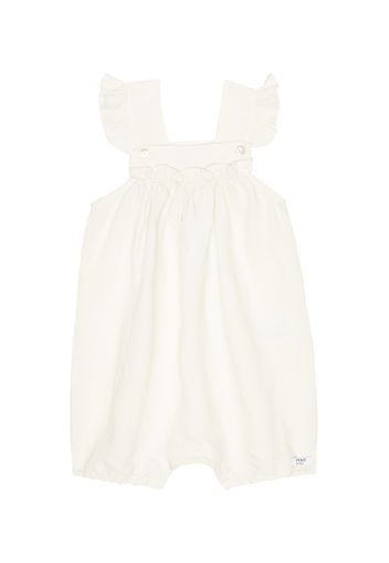 Baby Playsuit Sas aus einem Leinengemisch