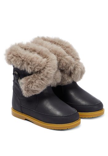 Stiefel Skunk aus Leder