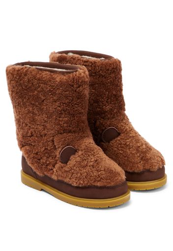 Stiefel Bear aus Faux Shearling