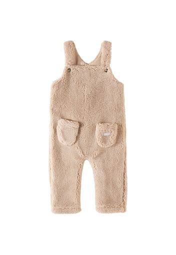 Baby Latzhose Malur aus Teddyfleece