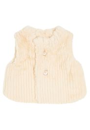 Baby Weste Tinge aus Faux Fur