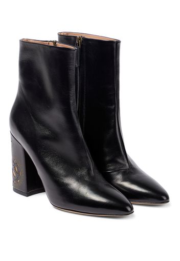 Ankle Boots aus Leder