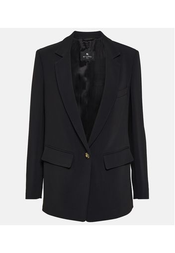 Blazer aus Cady