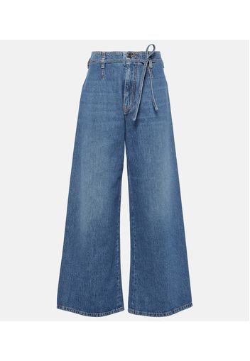 High-Rise Wide-Leg Jeans