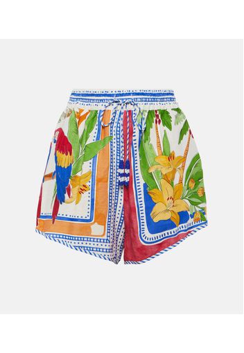 Shorts Tropical Destination aus Häkelstrick