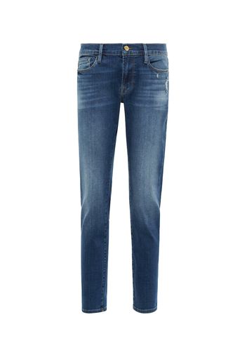 Mid-Rise Cropped Jeans Le Garcon