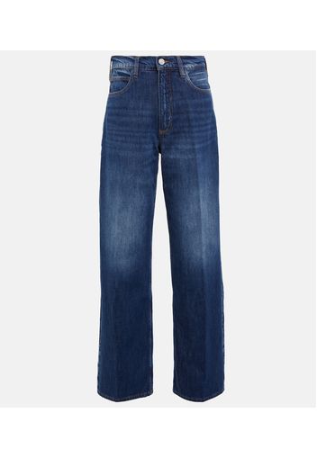 Weite High-Rise Jeans