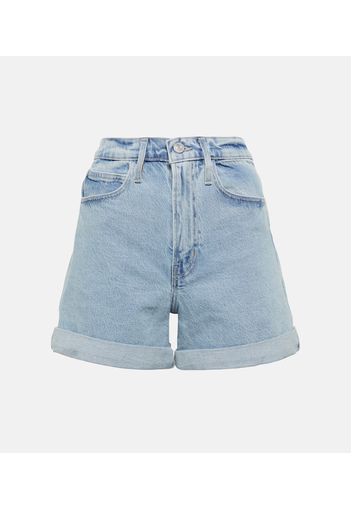 High-Rise Jeansshorts