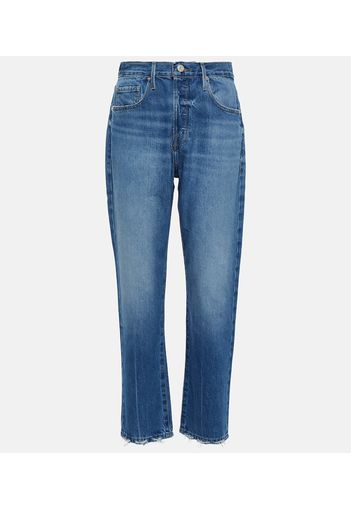 Mid-Rise Straight Jeans Le Slouch