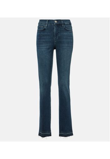 High-Rise Straight Jeans