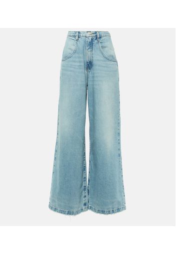 High-Rise Wide-Leg Jeans The Skater